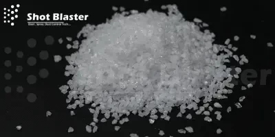 White aluminum oxide